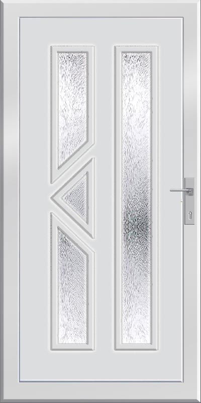 Műanyag bejárati ajtó