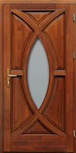 BJ13 borovi fenyő fa bejárati ajtó (L)