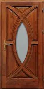 BJ13 borovi fenyő fa bejárati ajtó (L)