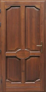 BJ16 borovi fenyő fa bejárati ajtó (L)