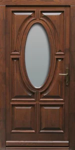 BJ17 borovi fenyő fa bejárati ajtó (L)