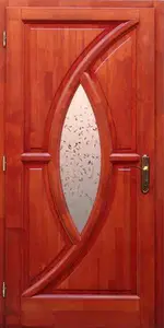 BJ5 borovi fenyő fa bejárati ajtó (L)