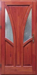 BJ9 borovi fenyő fa bejárati ajtó (L)