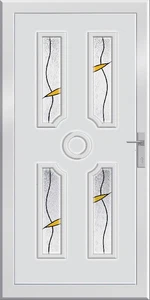 Cordelia 2  Gealan műanyag bejárati ajtó