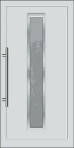 DISCOVERY  Gealan D Inox műanyag bejárati ajtó