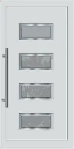 ENDEAVOUR  Gealan D Inox betétes műanyag bejárati ajtó