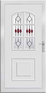 Helena 2  Gealan műanyag bejárati ajtó