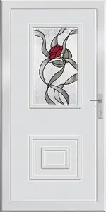 Hiperion 2  Gealan műanyag bejárati ajtó