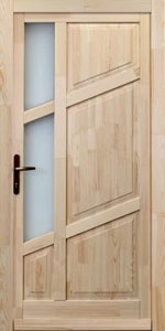 Ikon borovi fenyő fa bejárati ajtó (B)