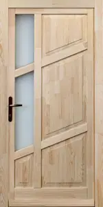 Ikon borovi fenyő fa bejárati ajtó (B)