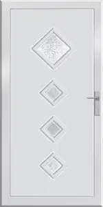 Io 1  Gealan műanyag bejárati ajtó