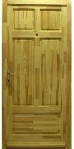 K5 borovi fenyő fa bejárati ajtó (K)