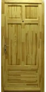 K5 borovi fenyő fa bejárati ajtó (K)