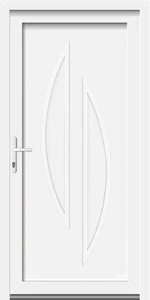 King Gealan műanyag bejárati ajtó