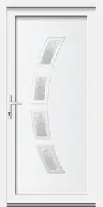 Leda Kömmerling műanyag bejárati ajtó