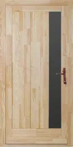 Merida borovi fenyő fa bejárati ajtó (D)