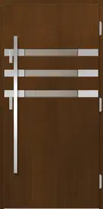 P100 Wood Plus fa bejárati ajtó