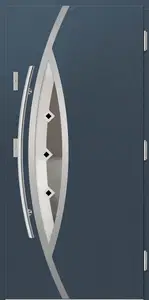 P132 Wood Plus fa bejárati ajtó