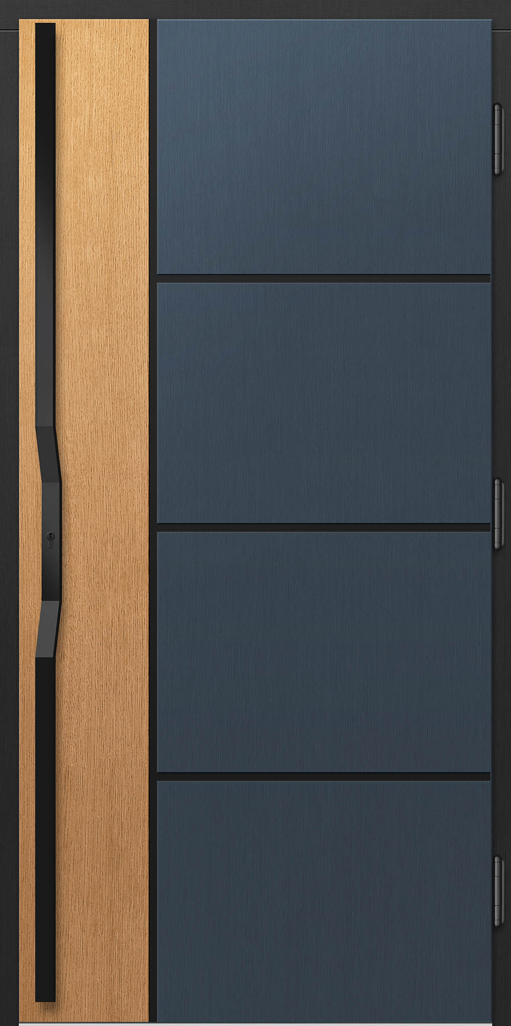 P206 Wood Plus fa bejárati ajtó