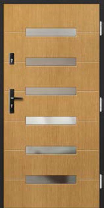 P55 Wood Plus fa bejárati ajtó