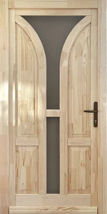 Pálma borovi fenyő fa bejárati ajtó (B)