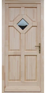 Tarna borovi fenyő fa bejárati ajtó (D)