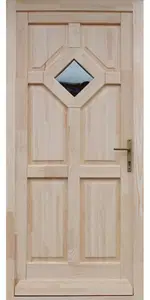 Tarna borovi fenyő fa bejárati ajtó (D)