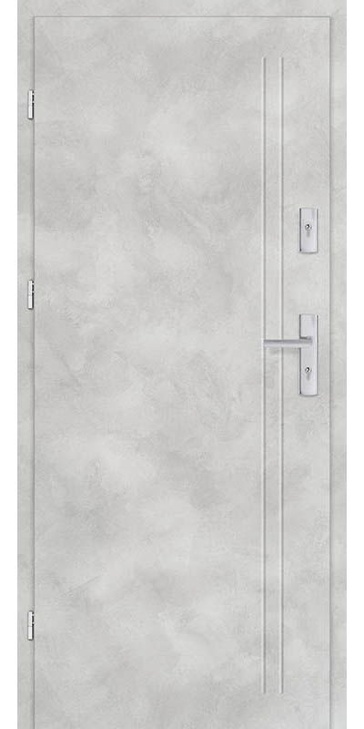 Mart mintázatú lépcsőházi bejárati ajtók