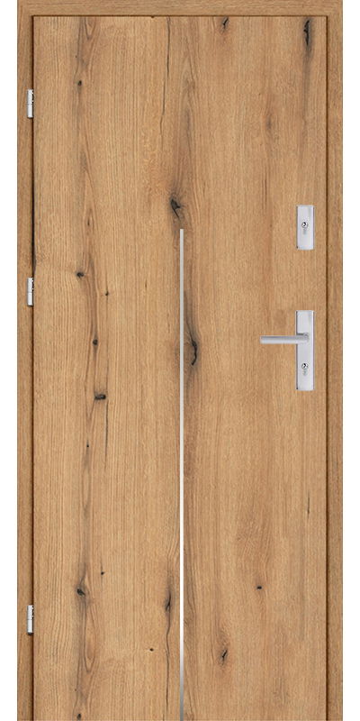 Intarziás lépcsőházi bejárati ajtók