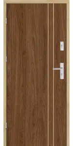 Taródi Ludas 304 tölgy intarziás mdf bejárati ajtó