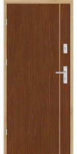 Taródi Ludas 312 tölgy intarziás mdf bejárati ajtó