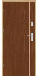 Taródi Ludas 312 tölgy intarziás mdf bejárati ajtó