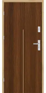 Taródi Ludas 313 tölgy intarziás mdf bejárati ajtó