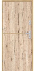 Taródi Ludas 314 tölgy intarziás mdf bejárati ajtó