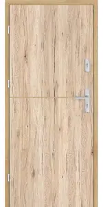 Taródi Ludas 314 tölgy intarziás mdf bejárati ajtó