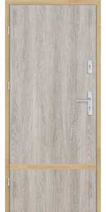 Taródi Ludas 317 tölgy intarziás mdf bejárati ajtó