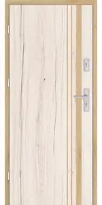 Taródi Ludas 321 tölgy intarziás mdf bejárati ajtó