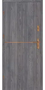 Taródi Ludas 514 réz intarziás mdf bejárati ajtó