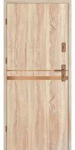 Taródi Ludas 519 réz intarziás mdf bejárati ajtó