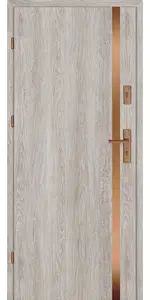 Taródi Ludas 520 réz intarziás mdf bejárati ajtó