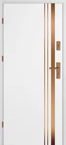 Taródi Ludas 521 réz intarziás mdf bejárati ajtó