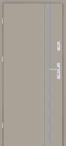 Taródi Ludas 704 kék intarziás mdf bejárati ajtó