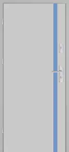 Taródi Ludas 720 kék intarziás mdf bejárati ajtó