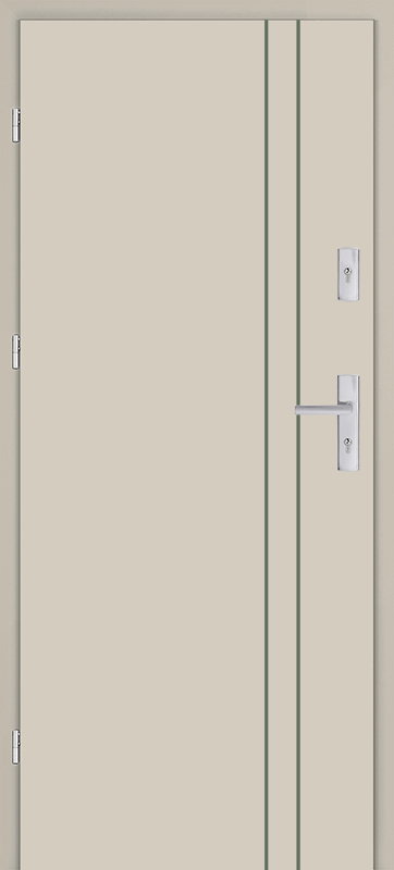 Taródi Ludas 804 oliva intarziás mdf bejárati ajtó