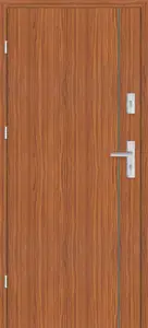 Taródi Ludas 812 oliva intarziás mdf bejárati ajtó