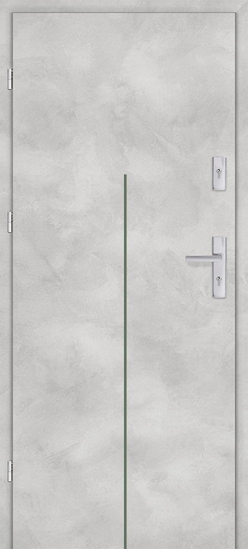 Taródi Ludas 813 oliva intarziás mdf bejárati ajtó