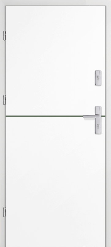 Taródi Ludas 814 oliva intarziás mdf bejárati ajtó