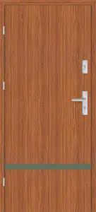 Taródi Ludas 817 oliva intarziás mdf bejárati ajtó