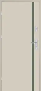 Taródi Ludas 820 oliva intarziás mdf bejárati ajtó