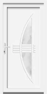 Tethys Gealan műanyag bejárati ajtó